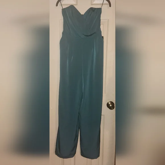 EXPRESS Jumpsuit/Pantsuit Green Size 0 - Picture 2 of 10